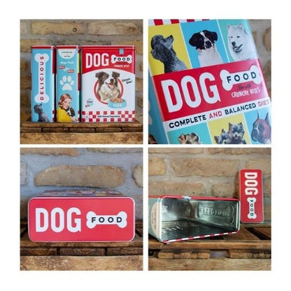 Металлическая банка для хранения Dog Food XL