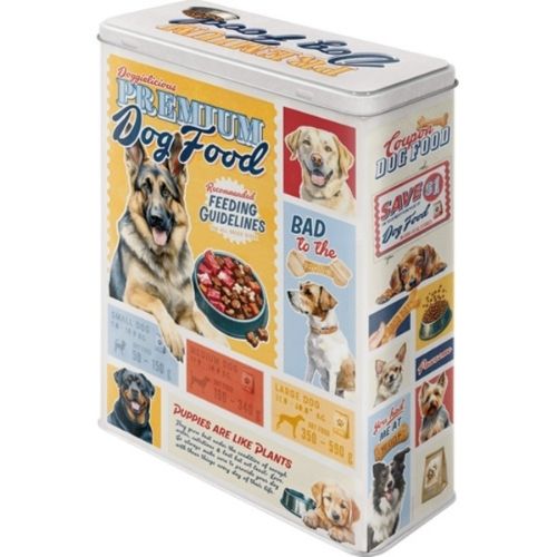 Металлическая банка для хранения Premium Dog Food XL
