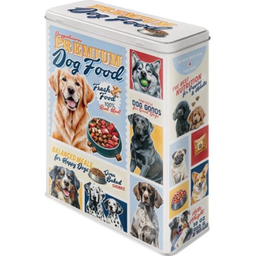 Металлическая банка для хранения Premium Dog Food XL