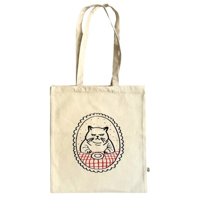 Cat's Waiting Tote Bag