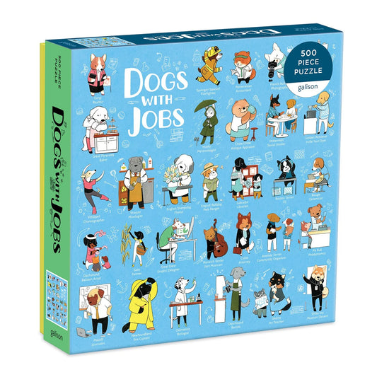 Puzzle Dogs With Jobs, 500 pcs.