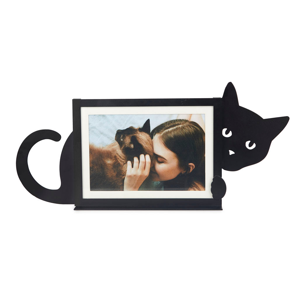 Фоторамка Прячущийся кот - горизонтальная