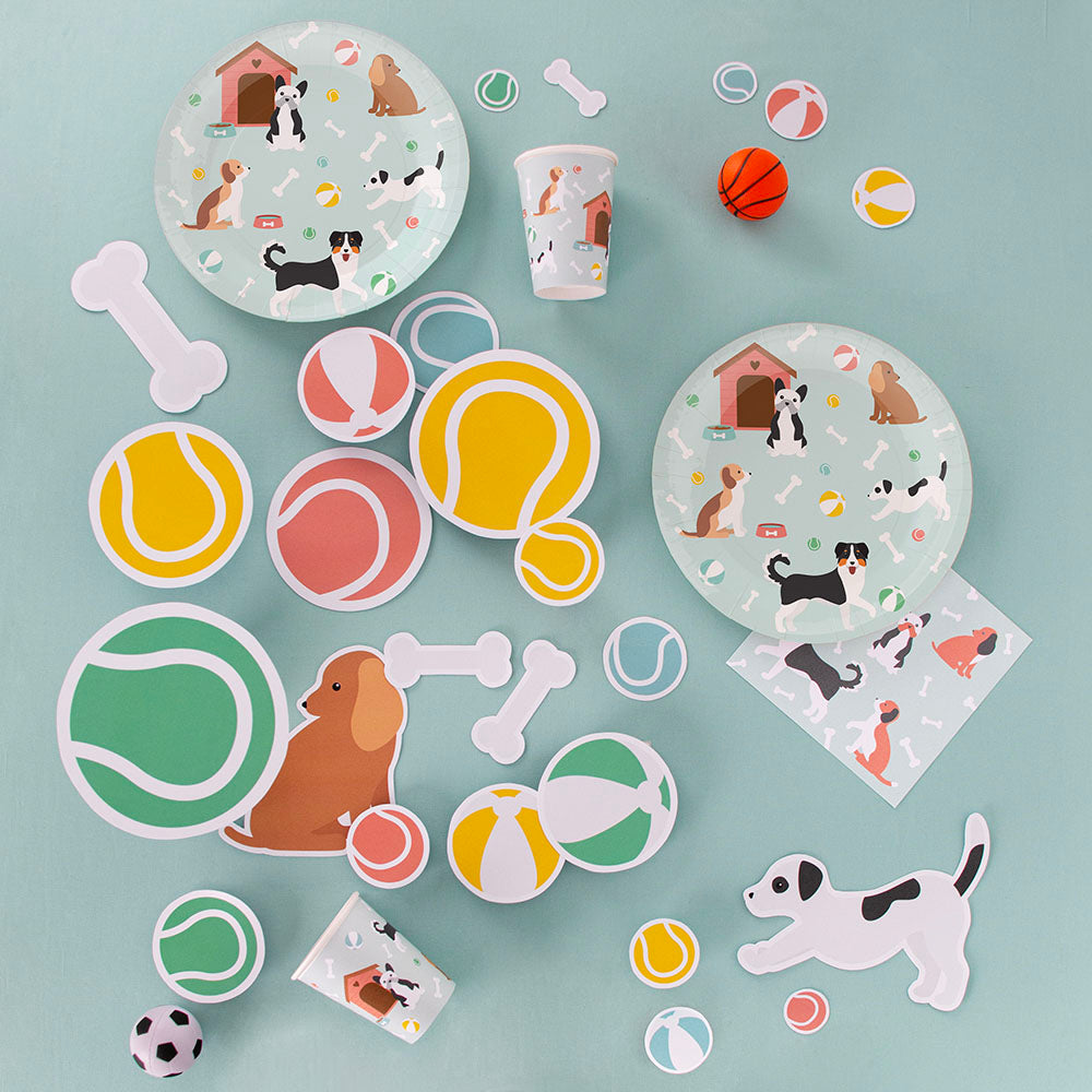 Paper Cup Set Dogs, 8 pcs.