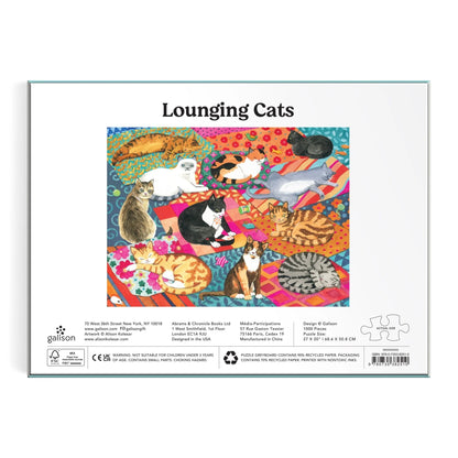 Puzzle Lounging Cats, 1000 pcs.