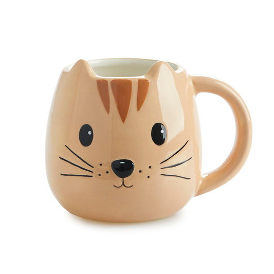 Keramikas krūze Kitty ruda