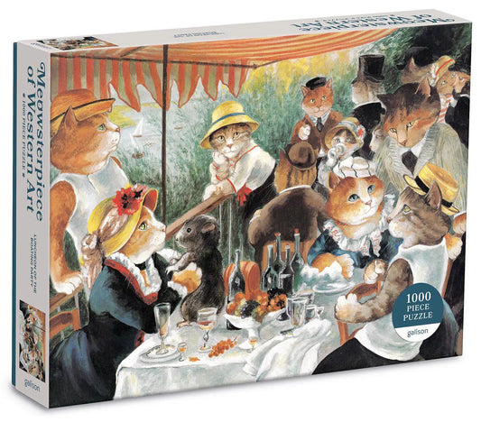 Пазл Luncheon of the Boating Party Meowsterpiece, 1000 шт.