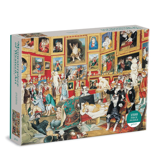 Пазл Tribuna of the Uffizi Meowsterpiece of the Western Art, 1500 шт.