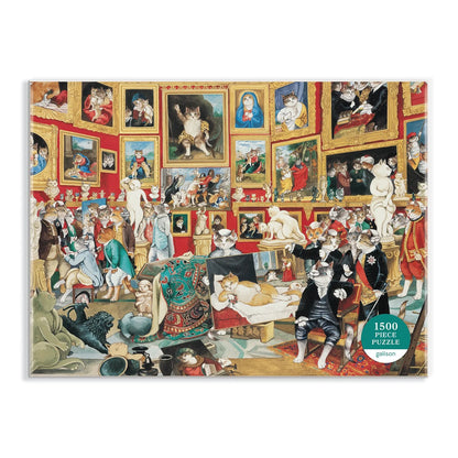 Пазл Tribuna of the Uffizi Meowsterpiece of the Western Art, 1500 шт.
