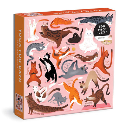 Puzzle Yoga for Cats, 500 pcs.